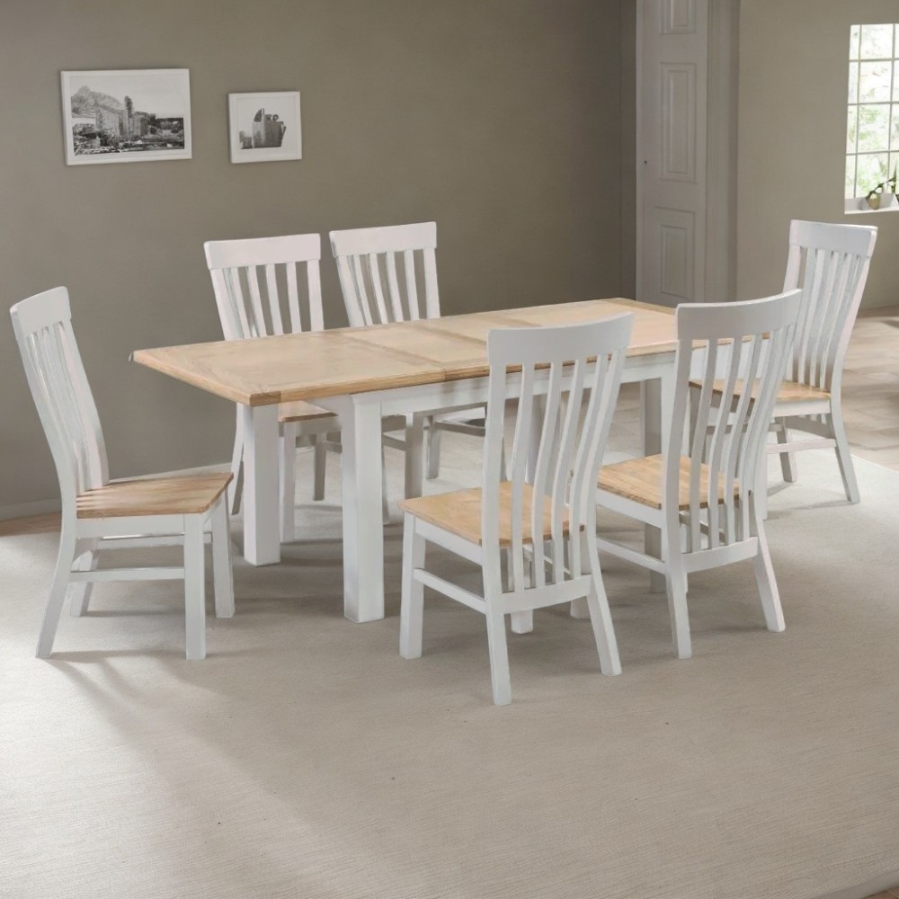 Cotswold Painted Dining Table and Chairs Set